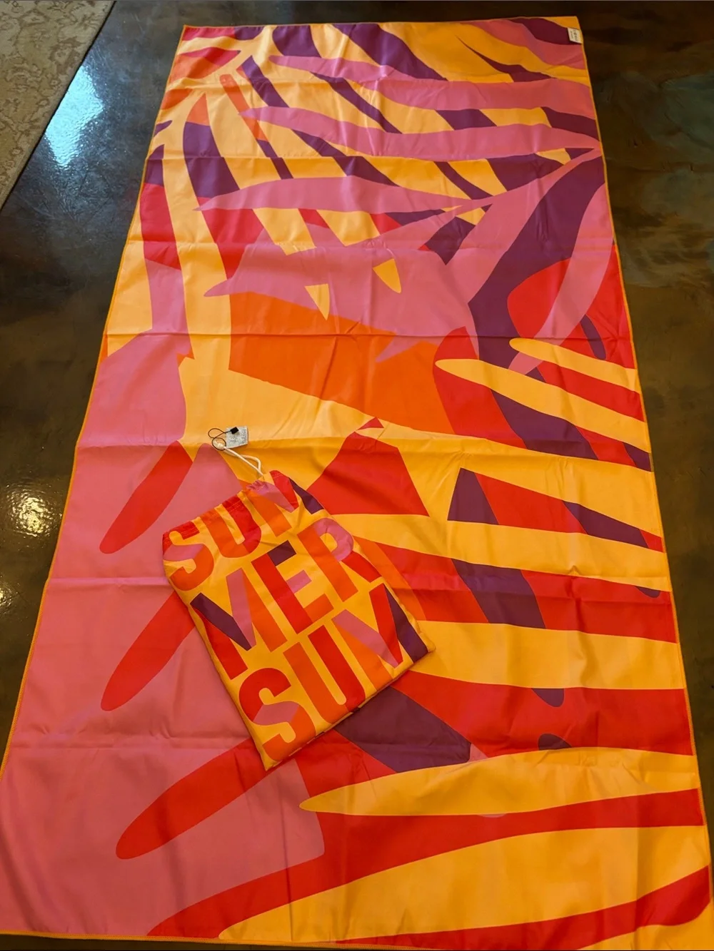 Pierce + Pine quick dry beach towel summer NWT